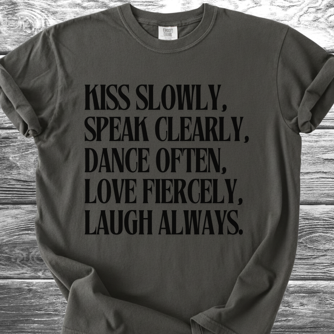 Kiss Slowly English TShirt