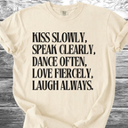 Kiss Slowly English TShirt