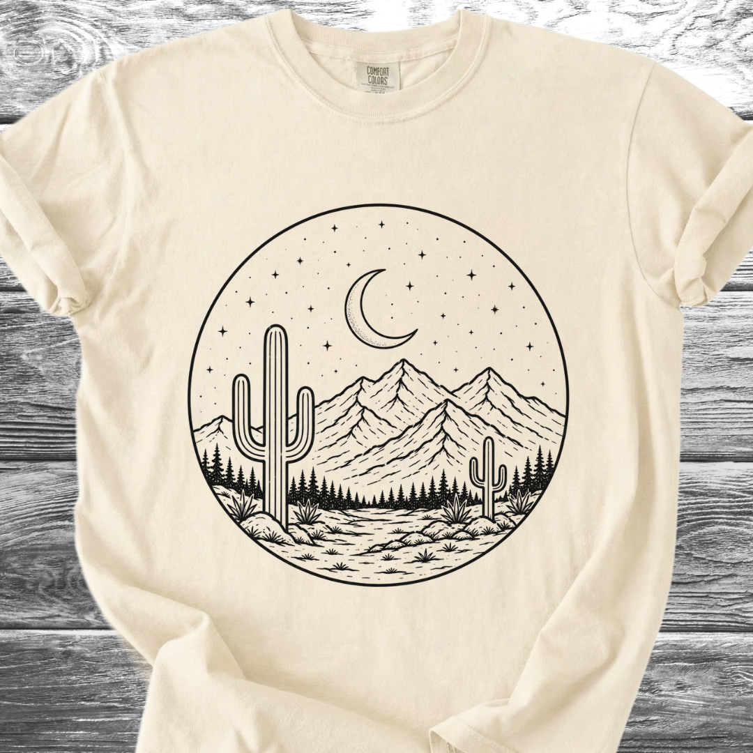 Desert Under Stars TShirt