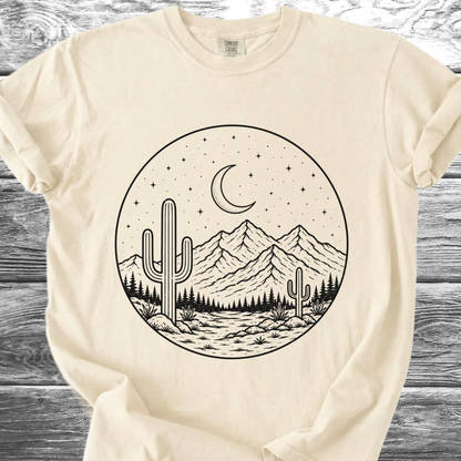 Desert Under Stars TShirt