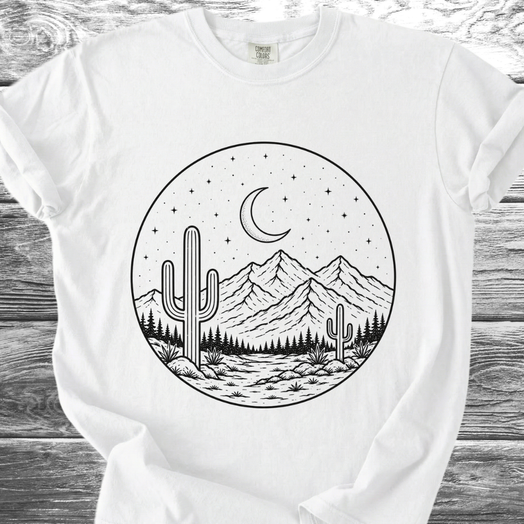 Desert Under Stars TShirt