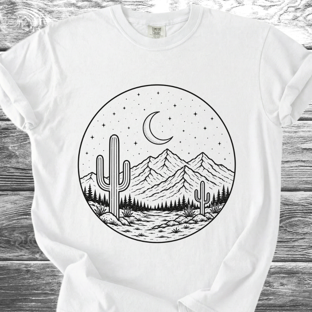Desert Under Stars TShirt