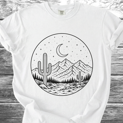 Desert Under Stars TShirt