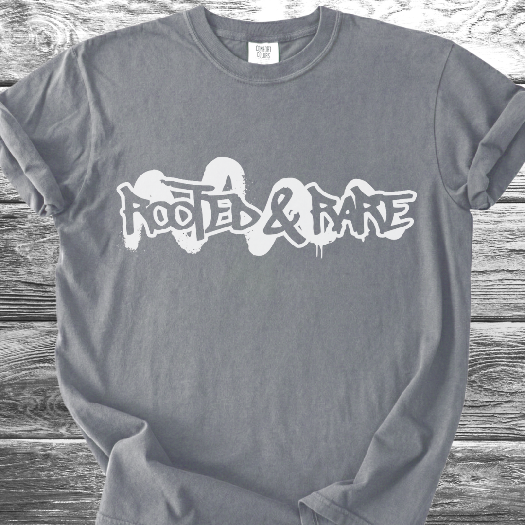 Rooted & Rare Graffiti TShirt