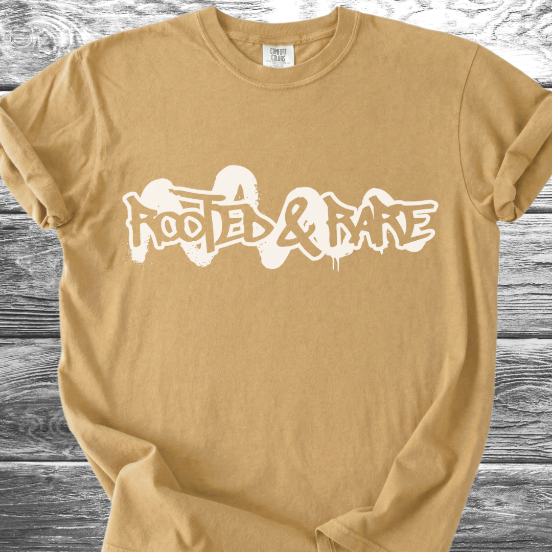 Rooted & Rare Graffiti TShirt