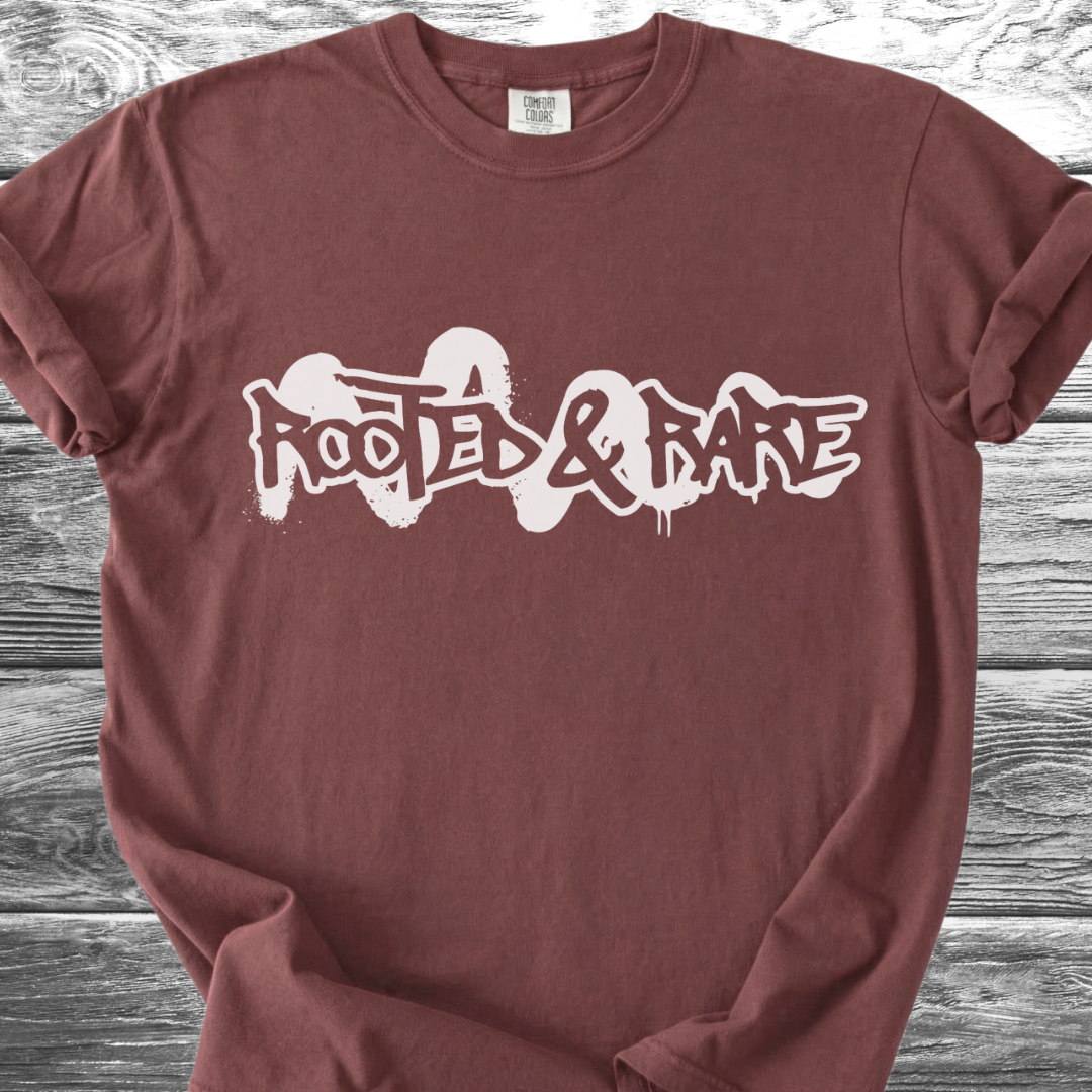 Rooted & Rare Graffiti TShirt