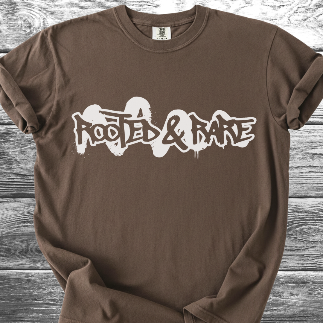 Rooted & Rare Graffiti TShirt