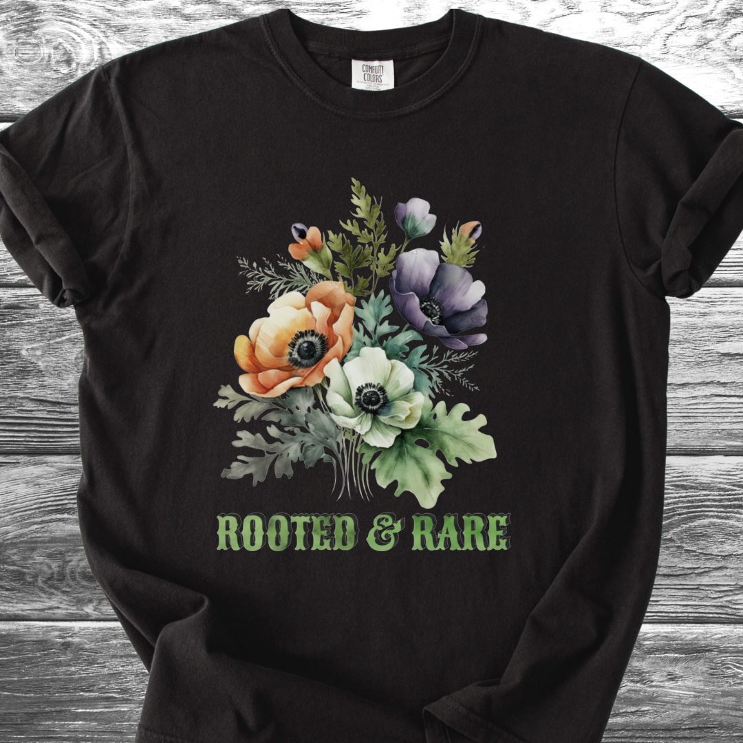 Rooted & Rare Floral TShirt