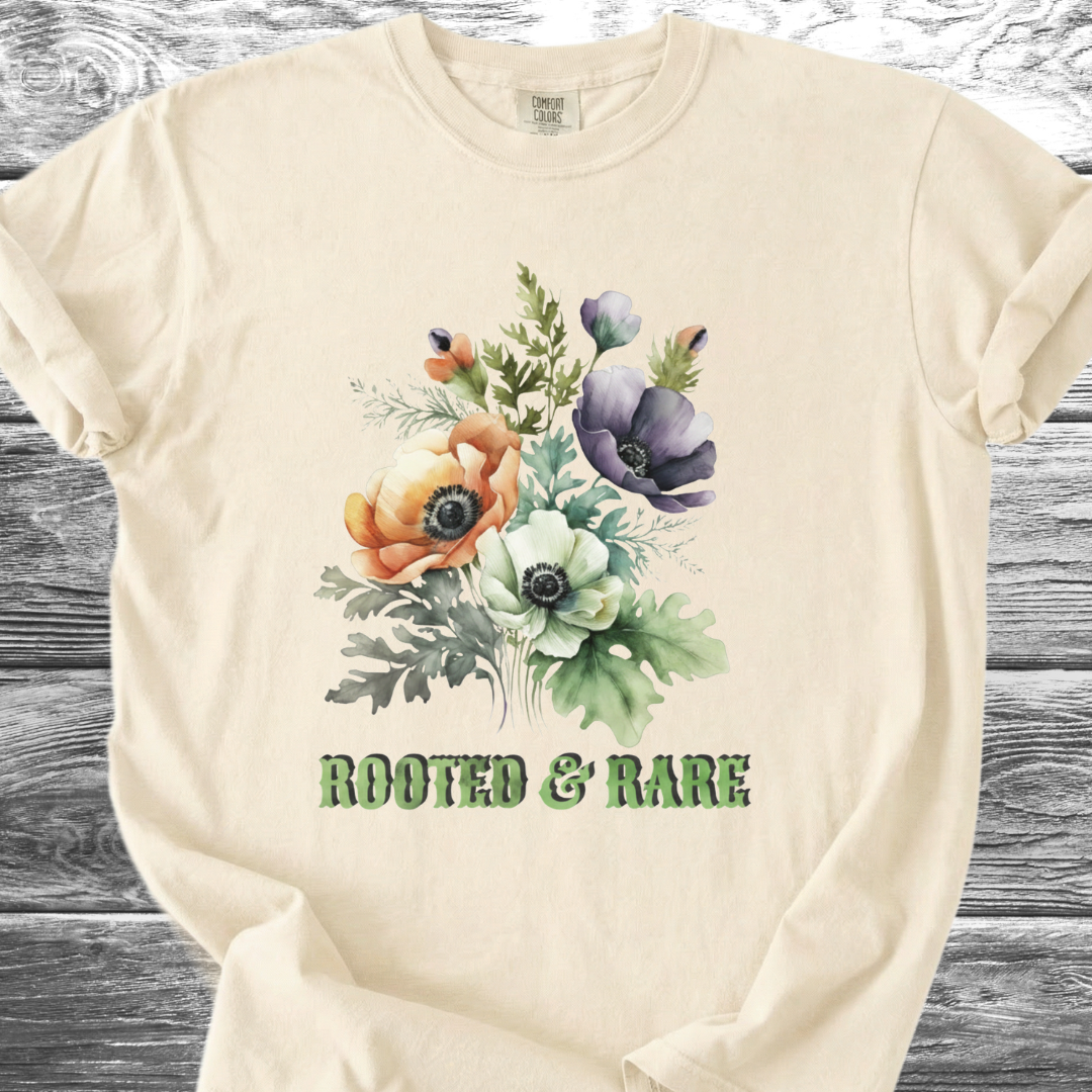 Rooted & Rare Floral TShirt