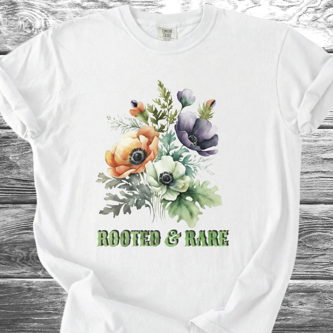 Rooted & Rare Floral TShirt