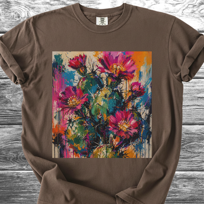 Cactus Abstract Expressionism TShirt