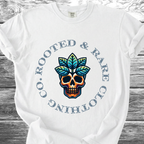 Rooted & Rare Earth Skull TShirt