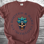 Rooted & Rare Earth Skull TShirt