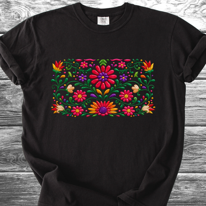 Ceramic Painted Flowers 2 TShirt