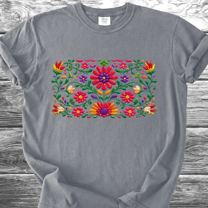 Ceramic Painted Flowers 2 TShirt