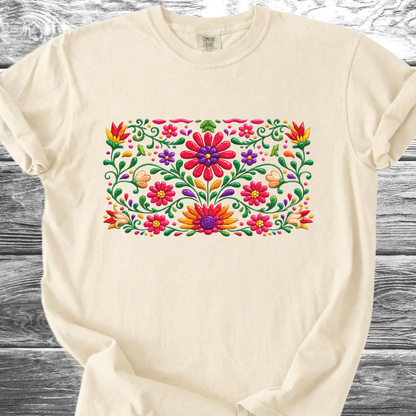Ceramic Painted Flowers 2 TShirt