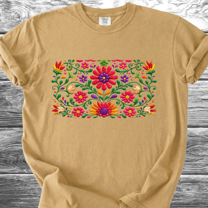 Ceramic Painted Flowers 2 TShirt