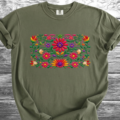 Ceramic Painted Flowers 2 TShirt
