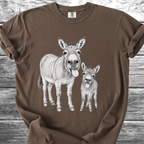 Mama & Baby Burro TShirt