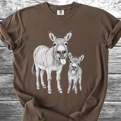 Mama & Baby Burro TShirt