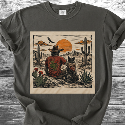 Desert Man & His Dog TShirt