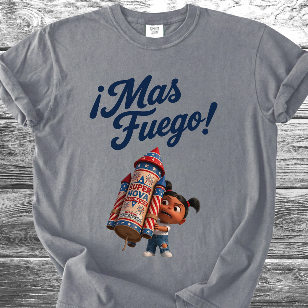 Mas Fuego Bebé 4th TShirt