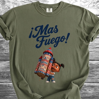 Mas Fuego Bebé 4th TShirt