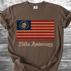 America-Mexico Flag Serape Blue, 250th 4th TShirt
