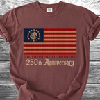 America-Mexico Flag Serape Blue, 250th 4th TShirt