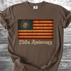 America-Mexico Flag Vintage Blue, 250th 4th TShirt