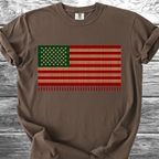 Red White & Green Serape Flag 4th TShirt