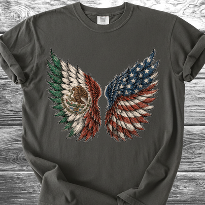 Mexican American Wings 4th TShirt