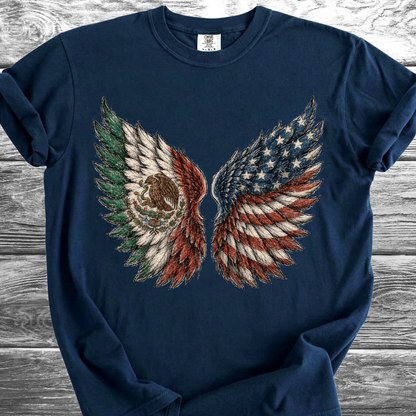 Mexican American Wings 4th TShirt