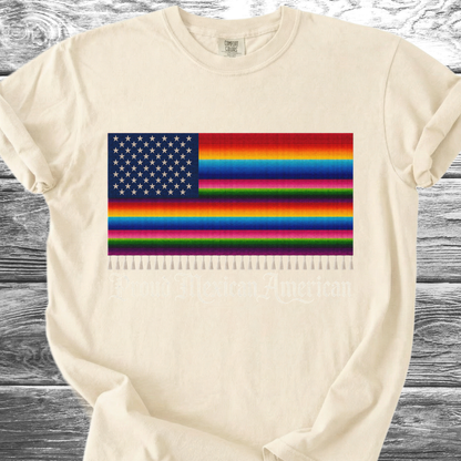 Colorful Serape Flag, Proud 4th TShirt