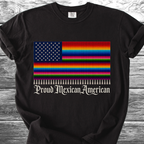 Colorful Serape Flag, Proud 4th TShirt