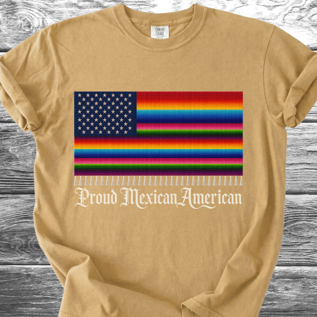 Colorful Serape Flag, Proud 4th TShirt