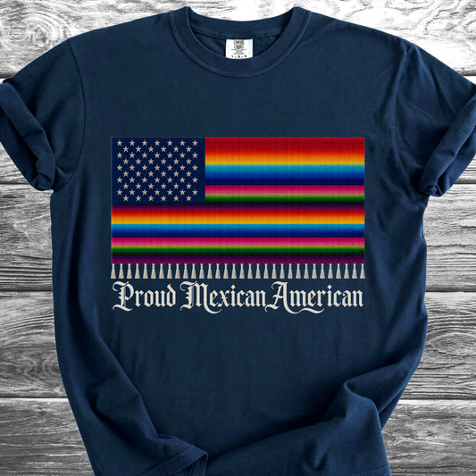 Colorful Serape Flag, Proud 4th TShirt