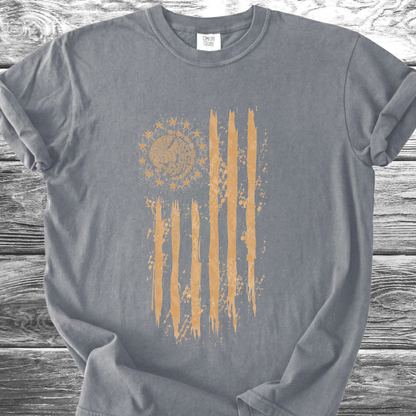 Mexican American Flag Artistic 4th TShirt