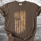Mexican American Flag Artistic 4th TShirt