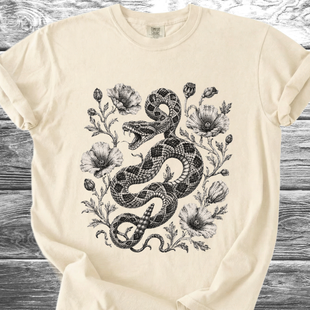 Rattler & Poppies TShirt