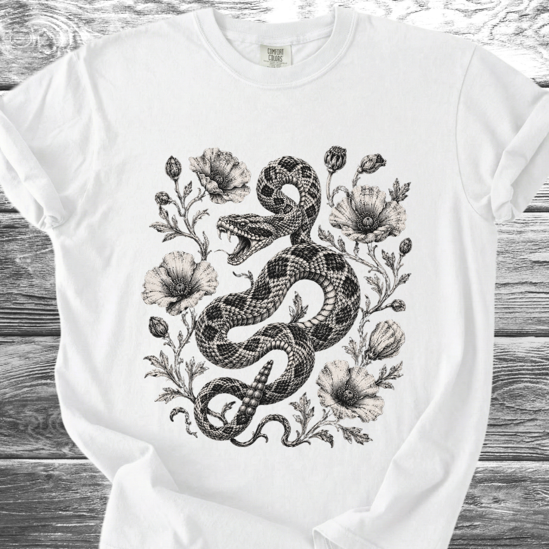 Rattler & Poppies TShirt