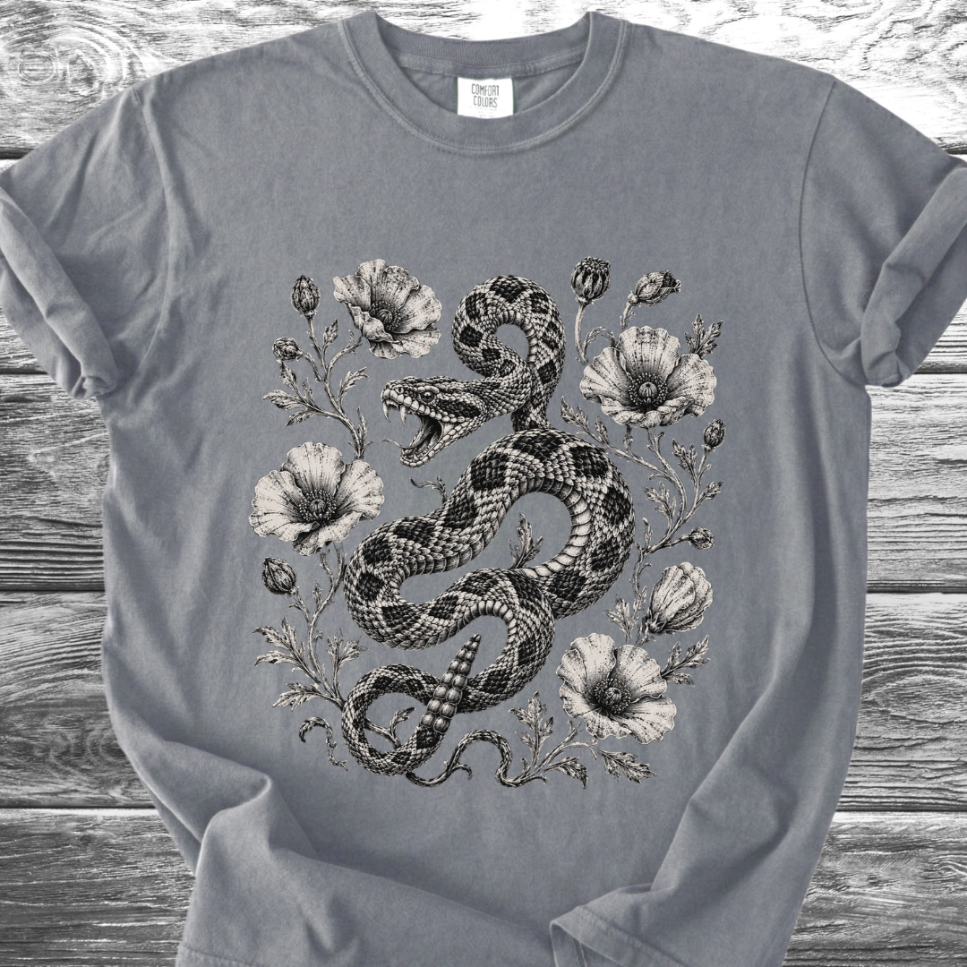 Rattler & Poppies TShirt