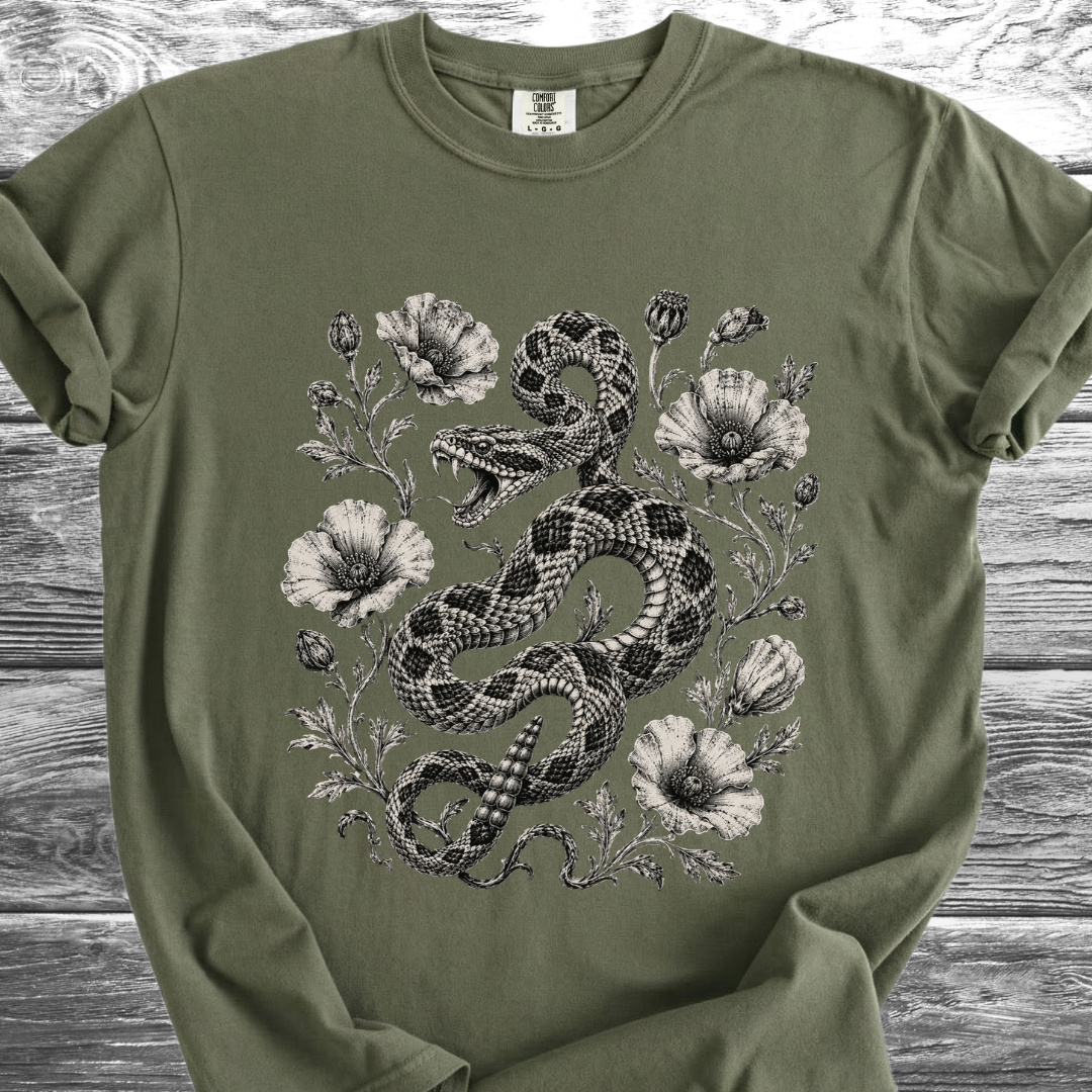 Rattler & Poppies TShirt