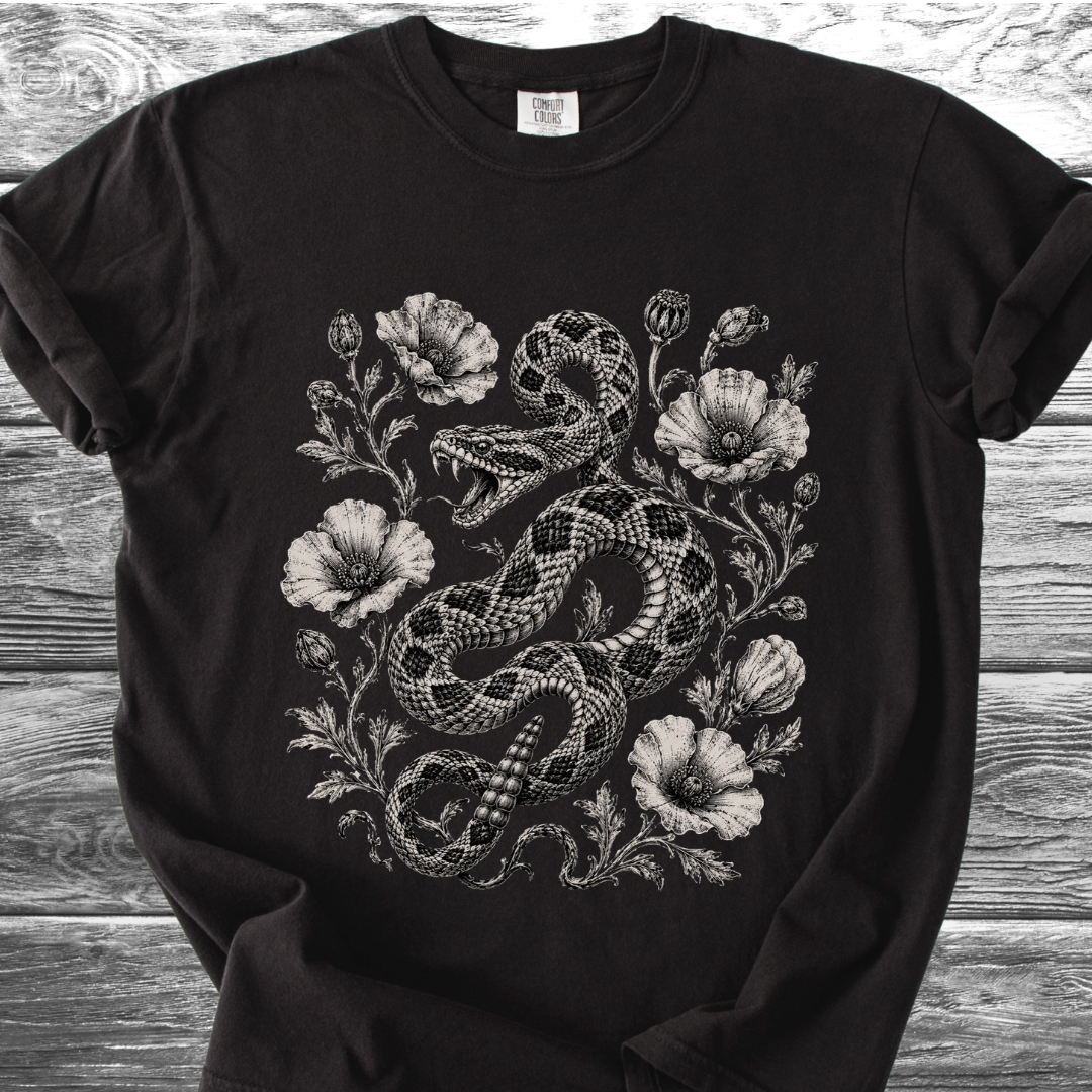 Rattler & Poppies TShirt