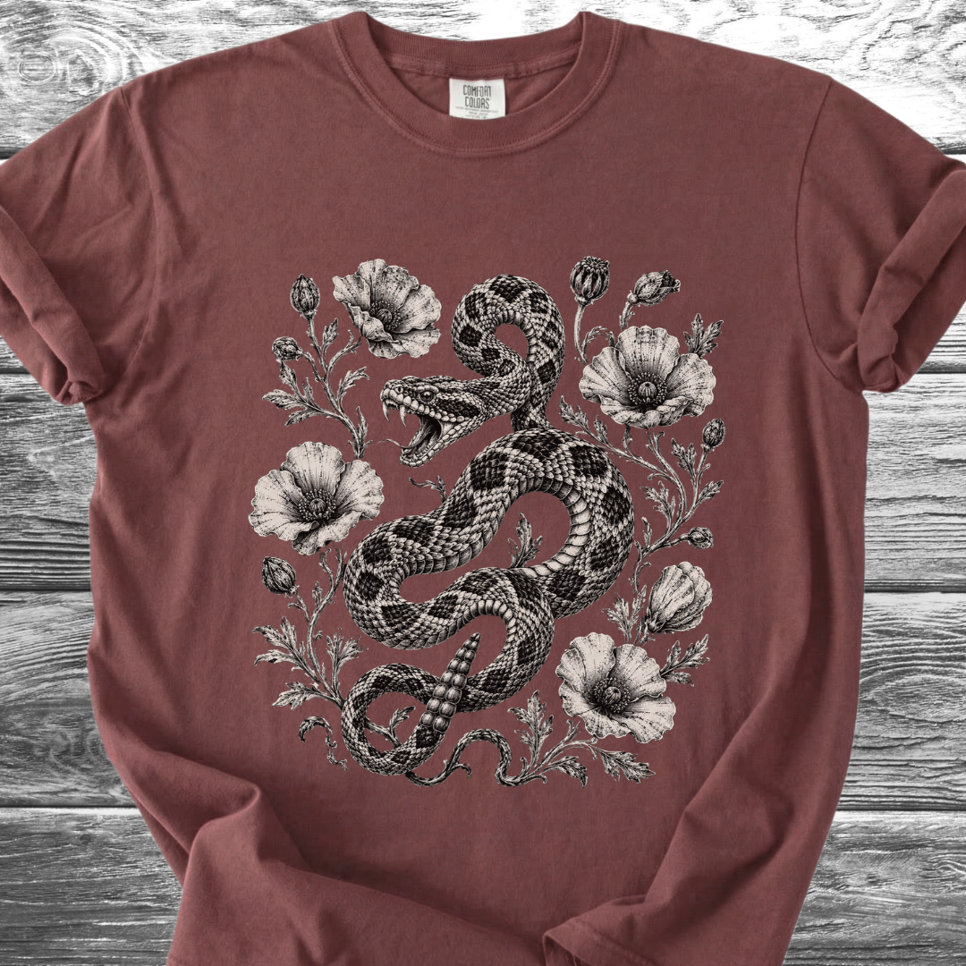 Rattler & Poppies TShirt
