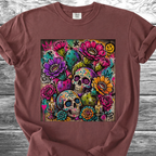Cactus Skulls Graffiti TShirt