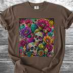 Cactus Skulls Graffiti TShirt