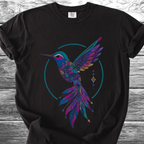 Jungle Hummingbird Rainbow TShirt