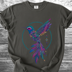 Jungle Hummingbird Rainbow TShirt