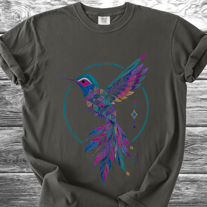 Jungle Hummingbird Rainbow TShirt